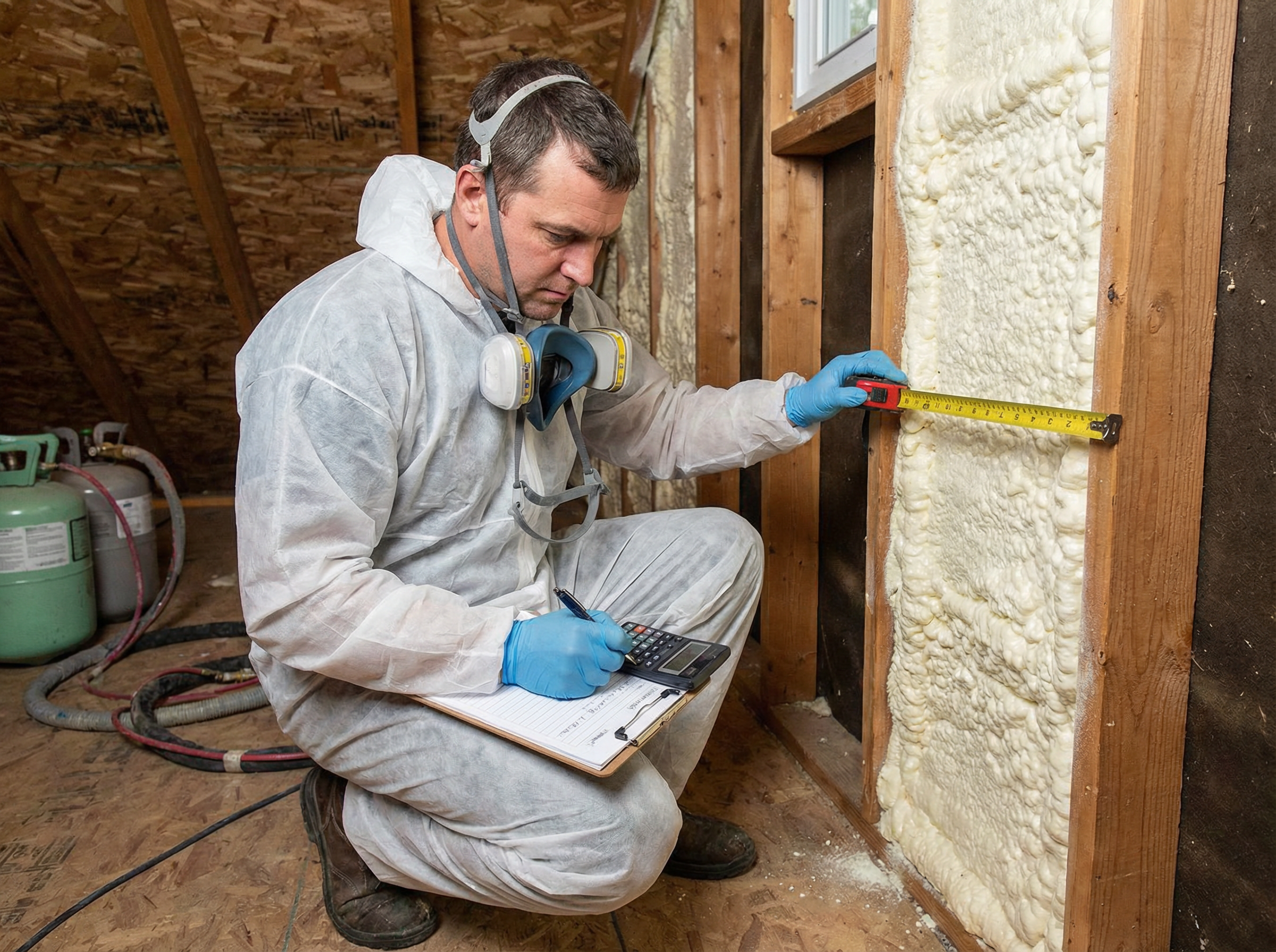 How to Calculate Spray Foam Yield: A Complete Guide for Contractors